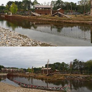 American black bear and Eurasian brown bear exhibit, 2020-09-02/03