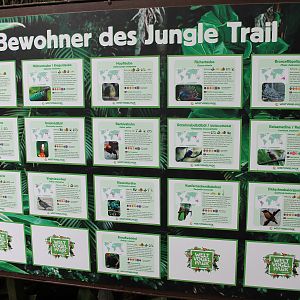 Speciesboard for Jungle Trail (09/2020)