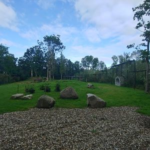 Left Polar bear enclosure