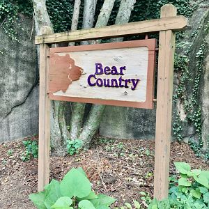 Bear Country Signage