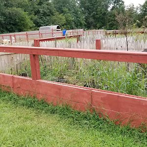 3 Palms Zoo: example of turtle exhibits; 4 of these make a square