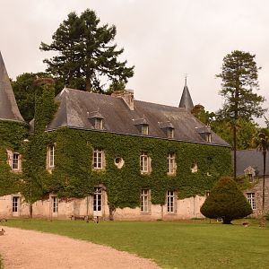 Chateau in the centre of the park