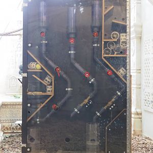 Sumatran orangutan enrichment contraption, 2020-09-02