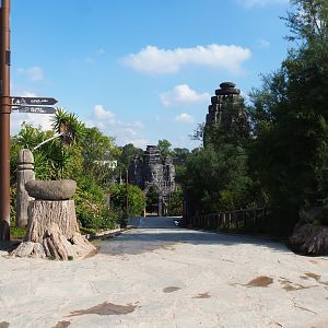 View of walkway in The Kingdom of Ganesha, 2020-09-02