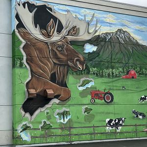 Matanuska Mural in Palmer, Alaska