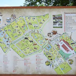 Map of zoo