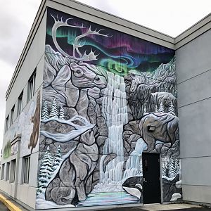 Matanuska Mural.  Palmer, Alaska