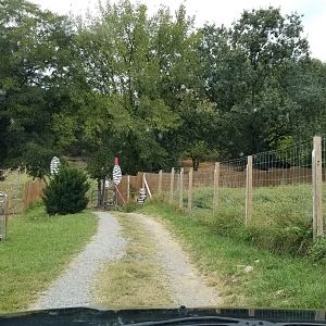Briarwood Ranch SP - Entrance to drive through