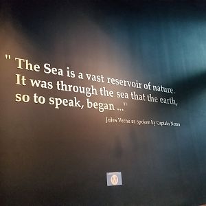 Aq of the Smokies - Quote on wall