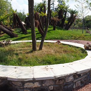 Sitting area in the kangaroo area, 2020-09-02