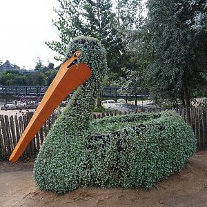 Pelican topiary, 2020-09-02