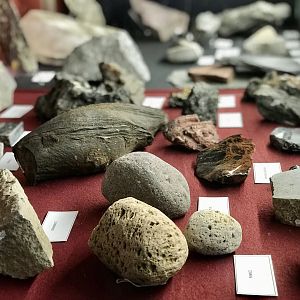 Geology Display.