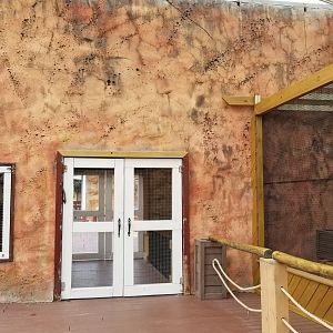 Rainforest Adventures - Outside - Doors to iguana/macaws, goats, inside