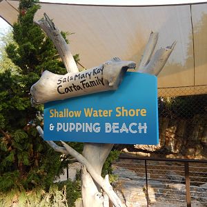 9/13/2020 - Pupping Beach Sign