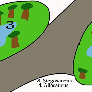 Mesozoic Zoo Map (Part 2)