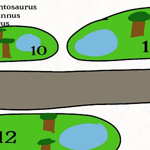 Mesozoic Zoo Map (Part 6)