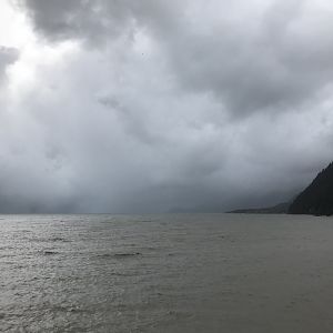Mouth of Resurrection Bay from the SeaLife Center deck