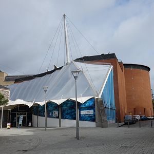 View of Aquarium entrance