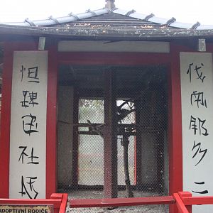 Lord Derby's parakeet aviary