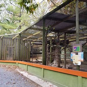Catoctin Wildlife Preserve - Budgie aviary, other side