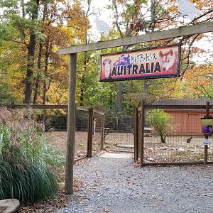 Catoctin Wildlife Preserve - Outback Australia sign