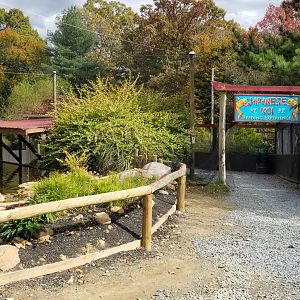 Catoctin Wildlife Preserve - Koi feeding area
