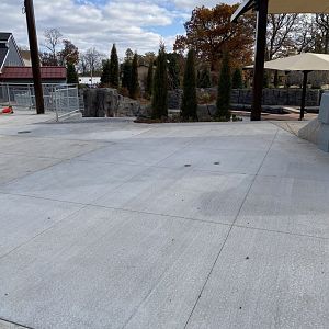 Almost finished Como harbor