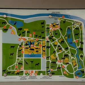 Wroclaw zoo map