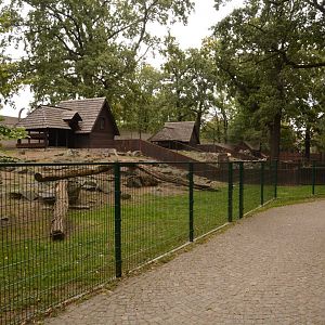 Cretan Bezoar and Siberian Ibex enclosures