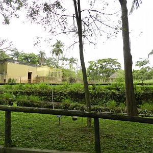 Former african elephant exhibit - Zoo São Paulo