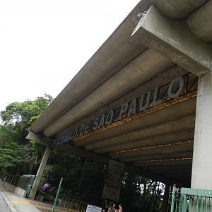 Zoo entrance - Zoo São Paulo