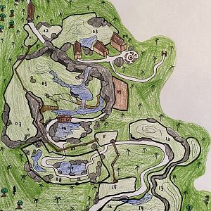 “Tiger River Passage” Exhibit map