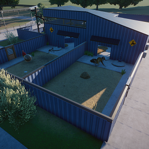 Australia Complex - Red Kangaroo Breeding Pens