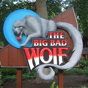 Big Bad Wolf Sign