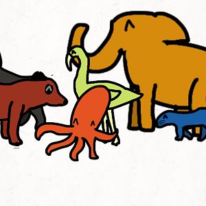 Boston’s Charles Zoological Park animal trail colors