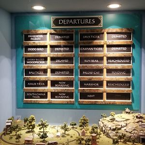Columbus Zoo - "Departures" sign
