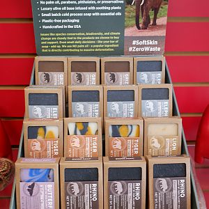 sustainable soap in gift shop