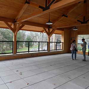 New Madagascar Exhibit - View From Inside Viewing Pavilion