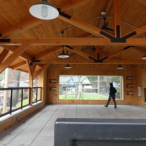 New Madagascar Exhibit - View From Inside Viewing Pavilion