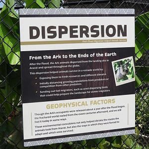 Dispersion Sign - sloth