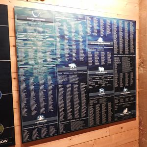 List on animals on the ark