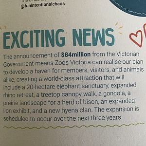 Werribee Open Range Zoo Development insight