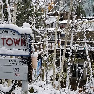 Pittsburgh Zoo - Entrance to Pier Town, the Alaska area