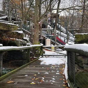 Pittsburgh Zoo - Path to north american animals (closed)