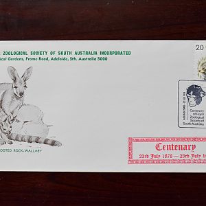 Centenary of Adelaide Zoo (1978) - Rock Wallaby Cover