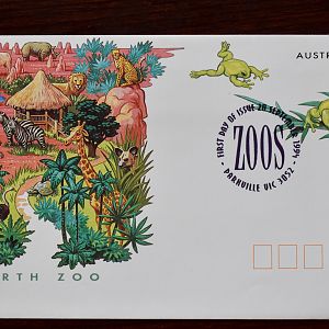 Perth Zoo (1994) - Pre-stamped Envelope