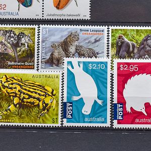 Stamp Series - Endangered Species (2016)