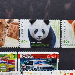 Stamp Series - Australian Zoos (2012)
