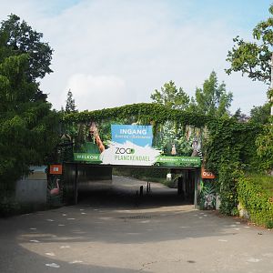 Tunnel underneath road connecting park and large parking lot, 2020-08-15