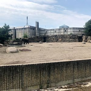 Tierpark Berlin- Asian elephant enclosure- 2020